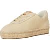 imageLauren Ralph Lauren Womens Luize Canvas and Suede Espadrille SneakersSandSand