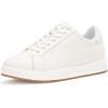 imageLauren Ralph Lauren Womens Ainsley Leather SneakerSnow White