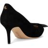 image:imageLauren Ralph Lauren Womens Lanette BowTrim Suede PumpsBlackBlack