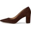 image:imageLauren Ralph Lauren Womens Lanette Suede BlockHeel PumpDark Hickory