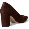 image:imageLauren Ralph Lauren Womens Lanette Suede BlockHeel PumpDark Hickory