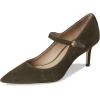 image:imageLauren Ralph Lauren Womens Lanette Suede Mary Jane PumpDark Olive