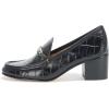 image:imageLauren Ralph Lauren Womens Winslet CrocodileEmbossed Leather PumpBlack