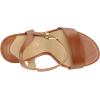 image:imageLauren Ralph Lauren womens Gwen Burnished Leather SandalDeep Saddle Tan