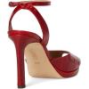 image:imageLauren Ralph Lauren womens Kyla Crocodileembossed Leather SandalsFestive Red