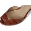 image:imageLauren Ralph Lauren womens Kyla Crocodileembossed Leather SandalsTobacco