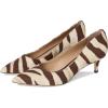 image:imageLauren Ralph Lauren Womens Adrienne ZebraPrint Canvas PumpsZebraDark Hickory