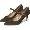 image:imageLauren Ralph Lauren Womens Lanette Suede Mary Jane PumpDark Olive