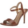 image:imageLauren Ralph Lauren womens Gwen Burnished Leather SandalDeep Saddle Tan