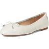 image:imageLauren Ralph Lauren Womens Jayna Nappa Leather FlatSoft White