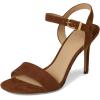 image:imageLauren Ralph Lauren womens Gwen Suede SandalsTobacco