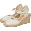 image:imageLauren Ralph Lauren Womens Robby Canvas amp Jute EspadrilleSoft WhiteSoft WhiteNatural