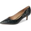 image:imageLauren Ralph Lauren Womens Adrienne CrocodileEmbossed Leather PumpsDark Pine