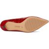 image:imageLauren Ralph Lauren Womens Adrienne CrocodileEmbossed Leather PumpsFestive Red