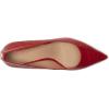 image:imageLauren Ralph Lauren Womens Adrienne CrocodileEmbossed Leather PumpsFestive Red