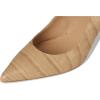 image:imageLauren Ralph Lauren Womens Lanette Crocodile Embossed Leather PumpsDark Sand Dune