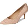 image:imageLauren Ralph Lauren Womens Lanette Crocodile Embossed Leather PumpsSunrise Blush