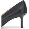 image:imageLauren Ralph Lauren Womens Lanette TwoTone Nappa Leather PumpBlackFestive Red