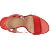 image:imageLauren Ralph Lauren womens Gwen Nappa Leather SandalsBright Vermilion
