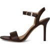 image:imageLauren Ralph Lauren womens Gwen Nappa Leather SandalsDark Hickory