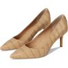 image:imageLauren Ralph Lauren Womens Lanette Crocodile Embossed Leather PumpsDark Sand Dune