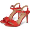 image:imageLauren Ralph Lauren womens Gwen Nappa Leather SandalsBright Vermilion