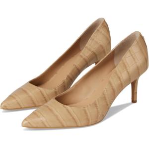 image:imageLauren Ralph Lauren Womens Lanette Crocodile Embossed Leather PumpsDark Sand Dune