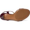 image:imageLauren Ralph Lauren womens Gwen Crinkle Patent Leather SandalsDark Garnet
