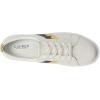 image:imageLauren Ralph Lauren Janson II Leather SneakersSnow WhiteModern GoldRefined Navy