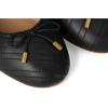 image:imageLauren Ralph Lauren Jayna Stitched Leather FlatBlackBlack