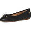 image:imageLauren Ralph Lauren Jayna Stitched Leather FlatBlackBlack