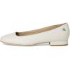 image:imageLauren Ralph Lauren Womens Emellie Nappa Leather Ballet FlatSoft White