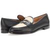 image:imageLauren Ralph Lauren Womens Wynnie Straw amp Calfskin LoaferBlackLight Natural