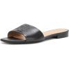 image:imageLauren Ralph Lauren womens Everley Calfskin Slide SandalsBlack