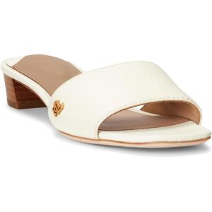 image:imageLauren Ralph Lauren womens Fay Tumbled Leather SandalsVanilla