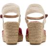 image:imageLauren Ralph Lauren Robby Canvas amp Jute EspadrilleFestive RedFestive RedNatural