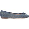 image:imageLauren Ralph Lauren Jayna LeatherTrim Denim FlatsBlue