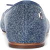 image:imageLauren Ralph Lauren Jayna LeatherTrim Denim FlatsBlue