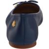 image:imageLauren Ralph Lauren Jayna LeatherTrim Denim FlatsBlue Yacht