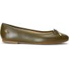 image:imageLauren Ralph Lauren Jayna LeatherTrim Denim FlatsBotanic Green