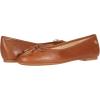 image:imageLauren Ralph Lauren Jayna LeatherTrim Denim FlatsDeep Saddle Tan