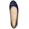 image:imageLauren Ralph Lauren Jayna LeatherTrim Denim FlatsFrench Navy