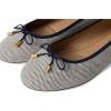 image:imageLauren Ralph Lauren Jayna LeatherTrim Denim FlatsNavy