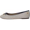 image:imageLauren Ralph Lauren Jayna LeatherTrim Denim FlatsNavy