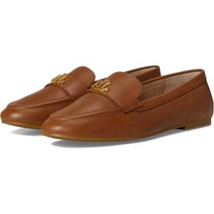 image:imageLauren Ralph Lauren Womens Averi III Burnished Leather Loafer Deep Saddle Tan 9 Medium